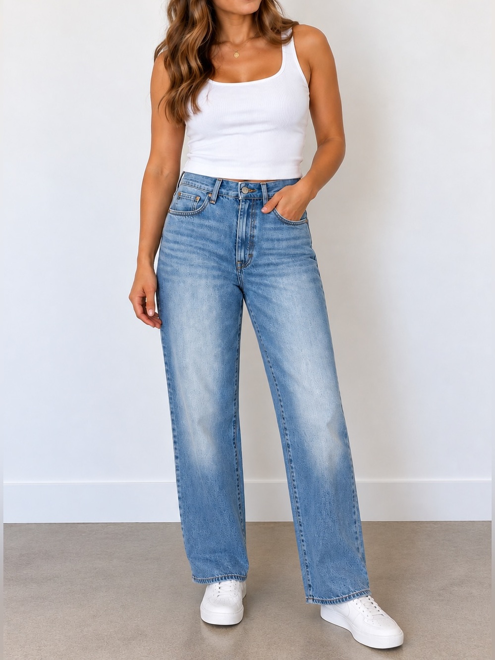 Veronica Beard Blake Classic Straight High Rise Jeans 28/6 Keystone
